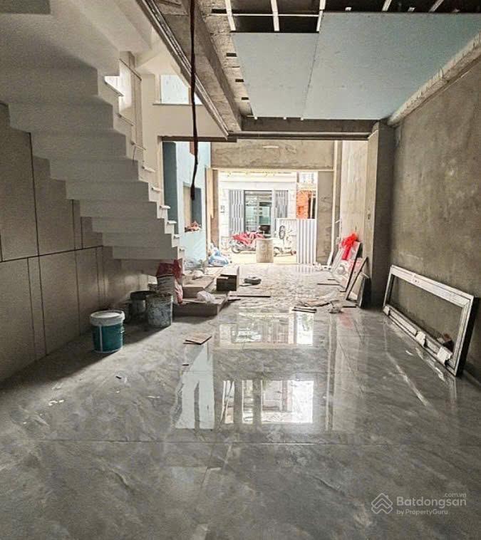 Bán nhà hai mặt tiền hương lộ 2 dt 64m2 đường xe tải thông ra bốn xã thoại ngọc hầu giá 9,x tỷ