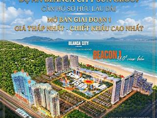 Chỉ 2,3 tỷ sở hữu căn hộ beacon  blanca city vũng tàu, view biển trực diện, sổ hồng lâu dài