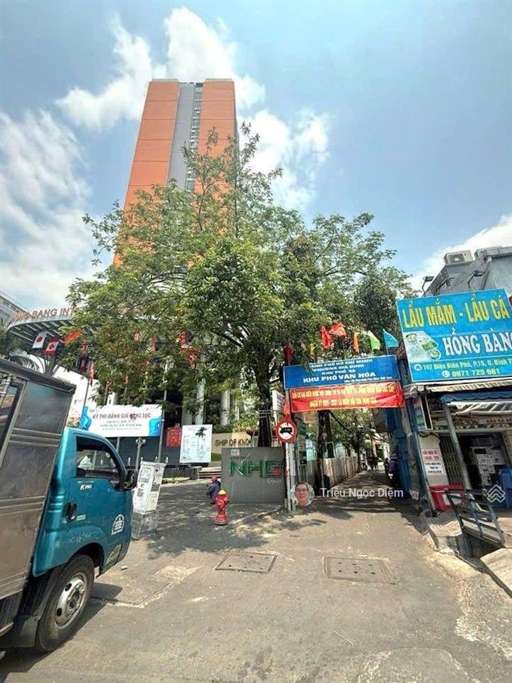 Bán đất hẻm xe tải 6m điện biên phủ 83m2 ngang 5.2m tiện xây chdv 13.8 tỷ