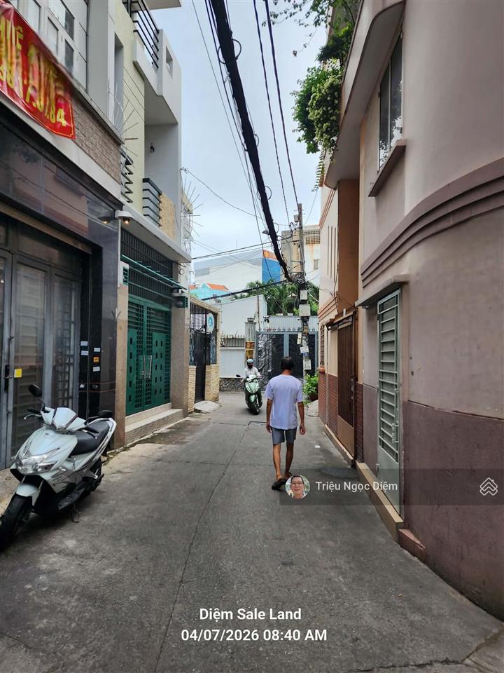 Bán đất hẻm xe tải 6m điện biên phủ 83m2 ngang 5.2m tiện xây chdv 13.8 tỷ