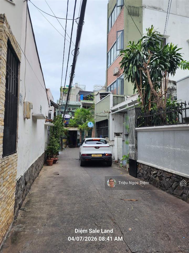 Bán đất hẻm xe tải 6m điện biên phủ 83m2 ngang 5.2m tiện xây chdv 13.8 tỷ