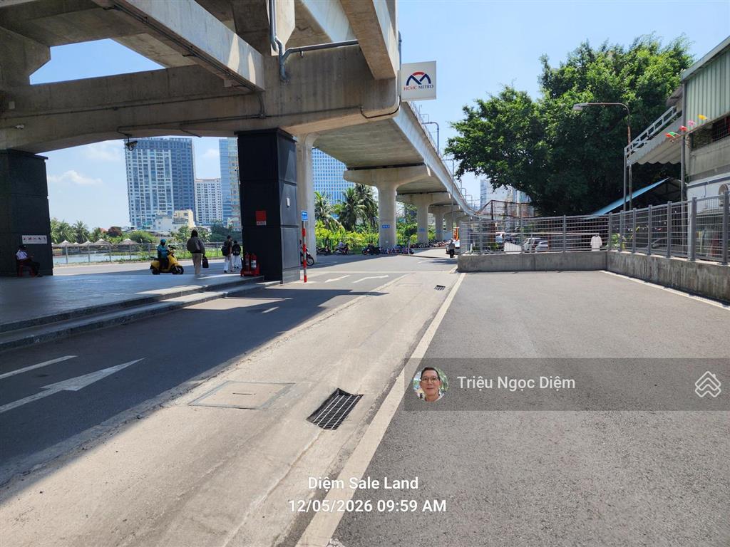 Giảm 1 tỷ chỉ 22,9 tỷ. 2 mặt tiền ga metro điện biên phủ. 167m2 ngang 4.5m đất đẹp