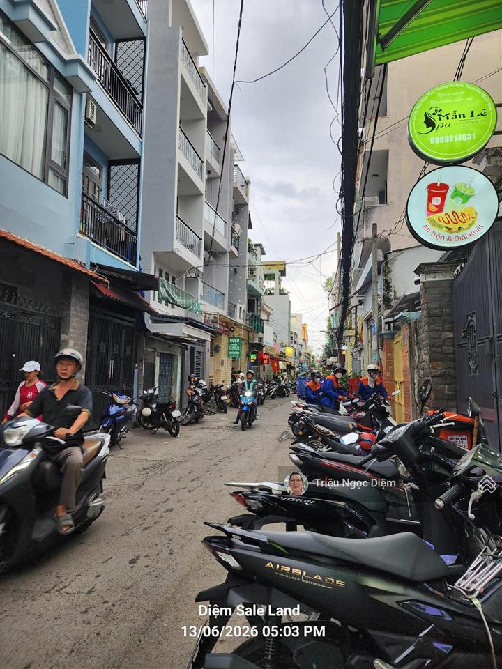 Gấp bán giảm mạnh 1 tỷ điện biên phủ bình thạnh. 93m2. 4 tầng chỉ 9.999 tỷ