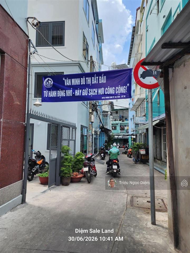 Giảm sốc 500 triệu quận 3 68m² hẻm ô tô sát đường lớn nguyễn phúc nguyên.
