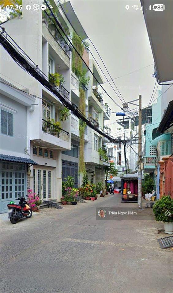 Bán nhà mặt tiền 5 tầng yên đỗ 60m2. 5 pn chỉ 13.9 tỷ sát bà chiểu, quận 1