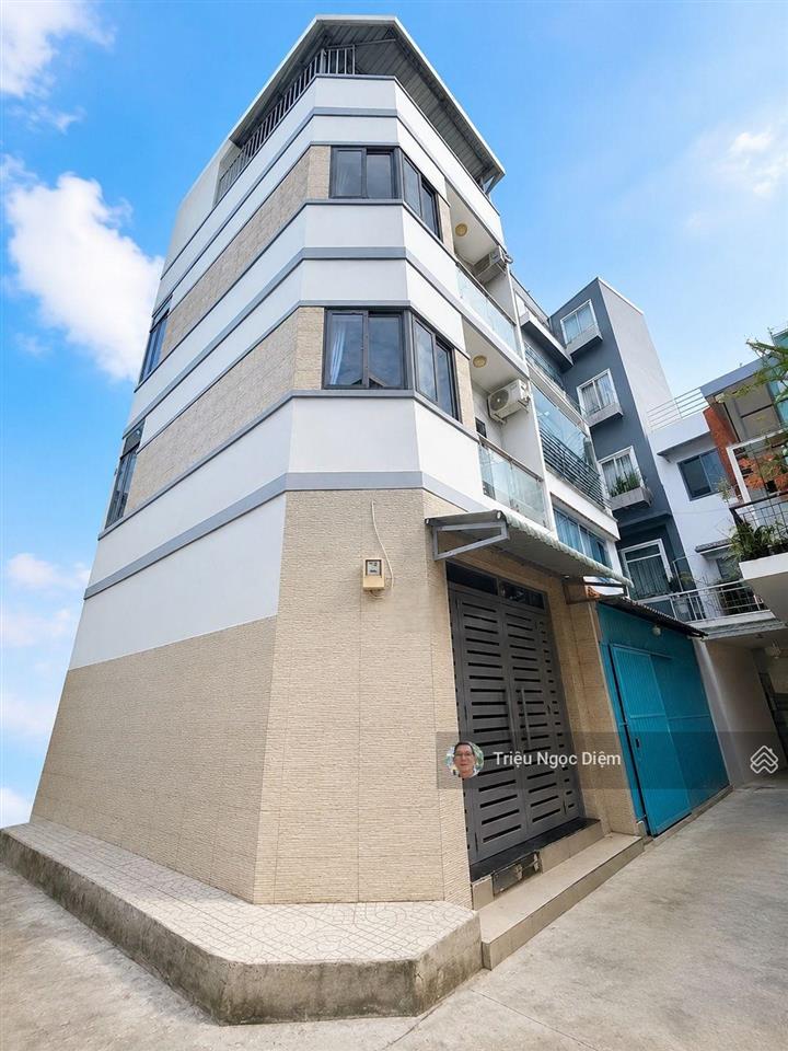 Bán nhà bình thạnh 4 tầng  lô góc 2 mặt thoáng  gần phú nhuận  30m ra hẻm xe hơi  chỉ 6.4 tỷ
