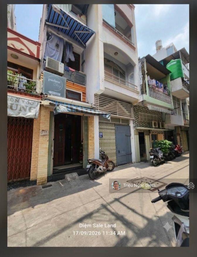 9,999 tỷ bán nhà lý chính thắng quận 3 hxh 2 mặt hẻm 60m2 4 tầng 5pn