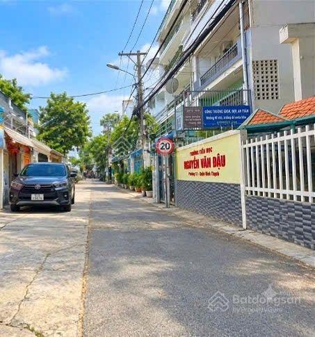 8,5 tỷ nhà lô góc 75m2, 3 tầng, hxh nguyễn văn đậu, bình thạnh