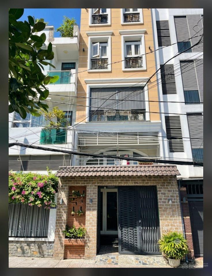 Nhà đẹp 6 tầng chu văn an bình thạnh, vị trí vip hẻm ô tô 8m, thu nhập 22 triệu/tháng.