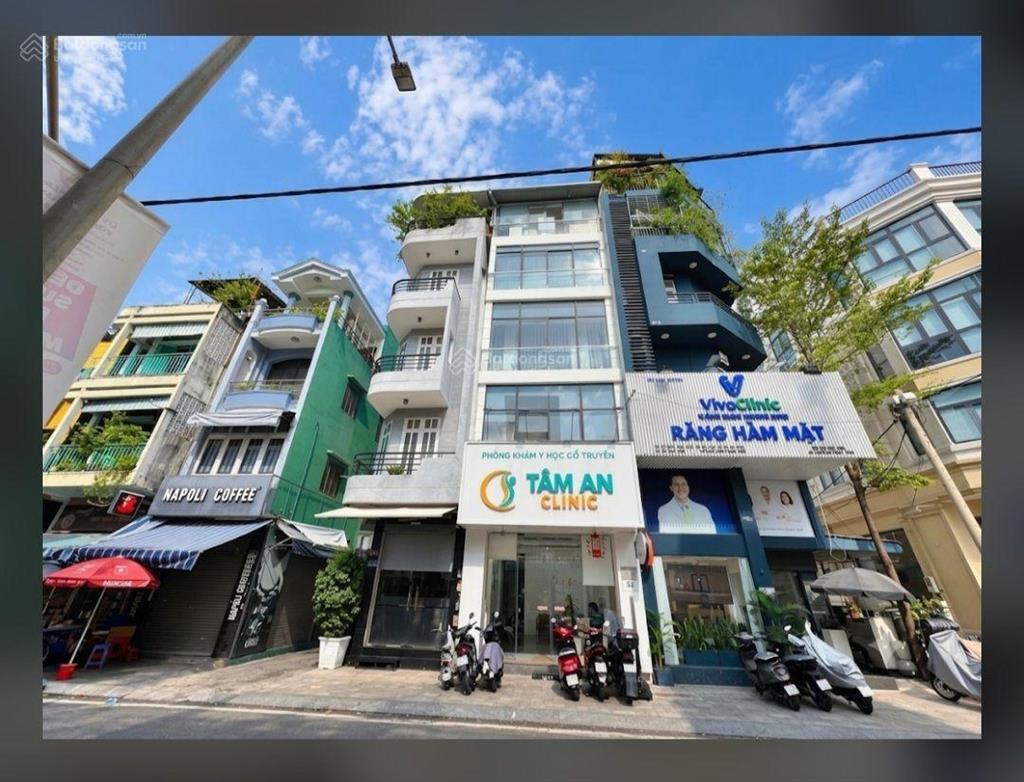 21,5 tỷ nhà mặt tiền trần khắc chân, quận 1. 5 tầng thang máy dòng tiền 55 triệu/tháng
