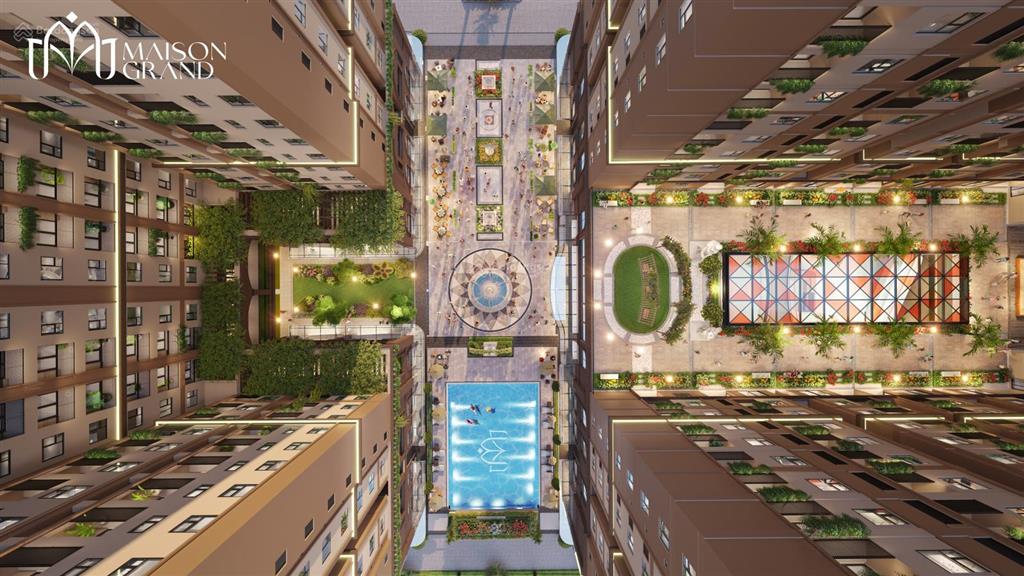 Căn hộ 2pn 58m2 tại maison grand phú mỹ giá chỉ 2,38 tỷ gần cảng cái mép  thanh toán 50% nhận nhà