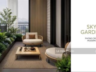 Duy nhất 1 căn 3pn có sân vườn 12m2 độc bản 132m2 ở greenera southmark mặt đường ql 1a