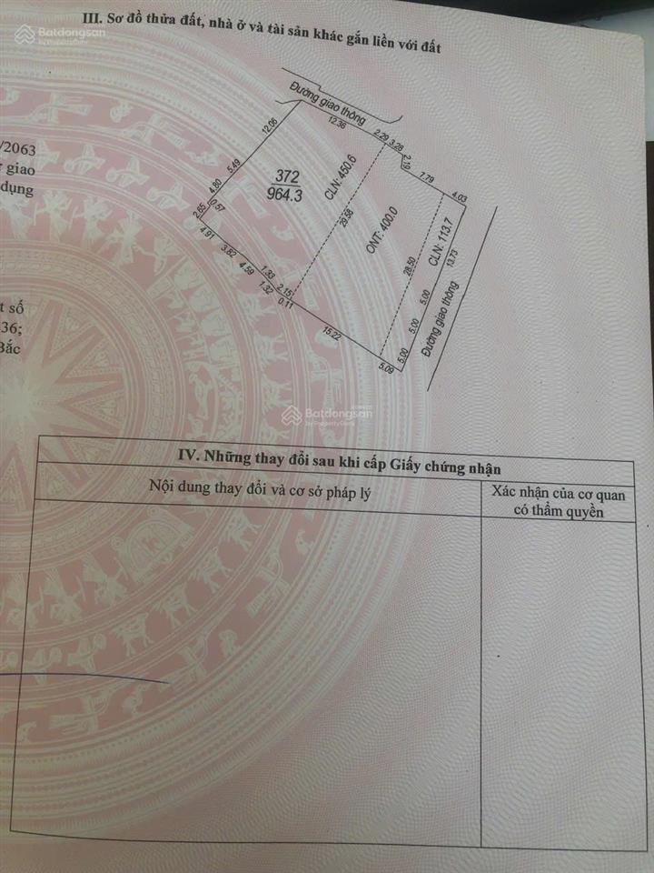 Bán đất tại đồng việt, yên dũng, bắc giang, 7,5 tỷ, 965m2, view đẹp