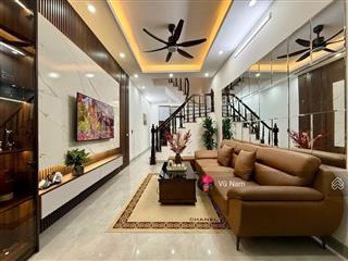 Bán nhà trường chinh, ngõ thông kd, tk hiện đại, full nội thất, dt 35m2 x 4 t , mt 3.6 m giá  9.6