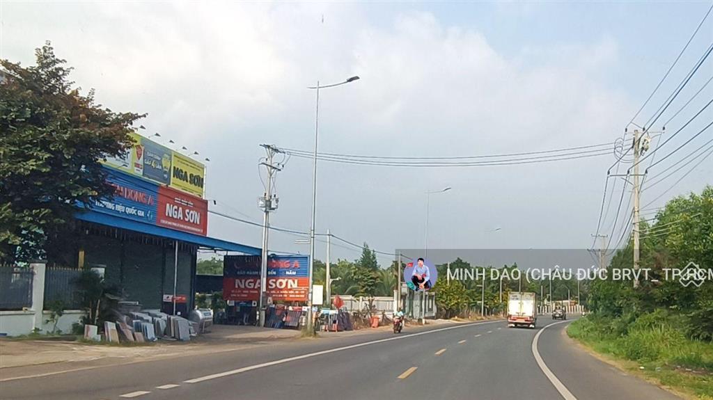 Xã hoà hiệp xuyên mộc 8340 m2 đất 2 mặt tiền 196 m cách dt 329 chỉ 200 m giá 6,6 tỷ siêu ngon bổ rẻ