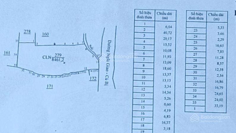 Đất 2 mặt tiền đường nhựa tim vàng tại tân lâm, 4835m² mặt tiền vi vu, giá 3,3 tỷ siêu ngon