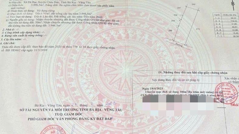 Nhà vườn 4000m2 giá 6,5 tỷ có 350m2 ont có nhà, vườn, nhà gỗ khu dân cư vị trí siêu đẹp giá trị cao