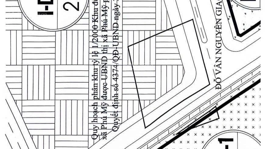 Đất 5700 m2 có 600 tc giá 8,5 triệu /m2 cạnh khu công nghiệp 3 phú mỹ full hồng đất qh 2 mặt tiền