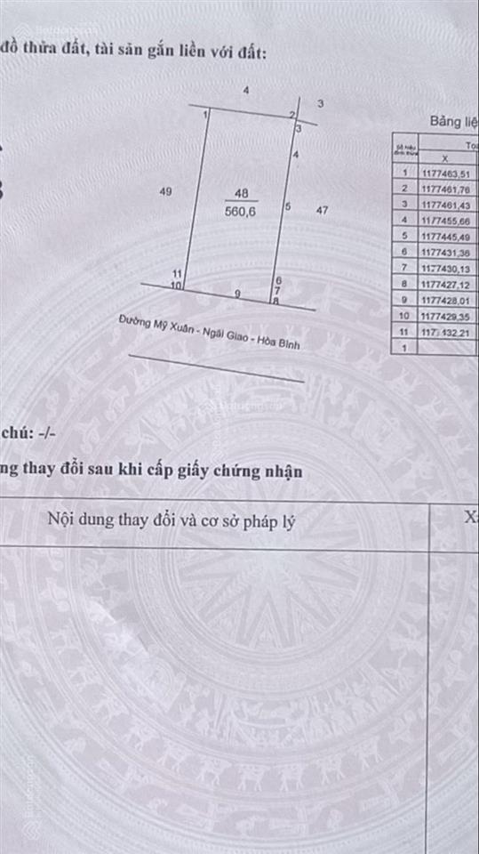 Giảm giá 8,5 tỷ bán gấp nhà lầu siêu đẹp tại làng 3 bình giã 560,6 m2(16x43300 thổ cư) đường 24 m