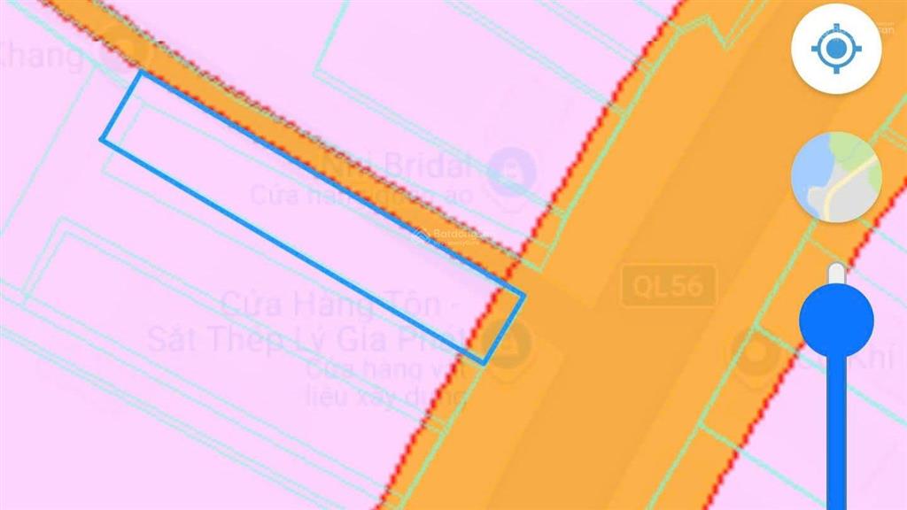 Đất 2 mt ql56 sát ủy ban xã nghĩa thành và cổng kcn sonadezi 480,9 m2 (9,4x52)m 50m2 tc giá 4,7 tỷ