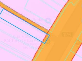 Đất 2 mt ql56 sát ủy ban xã nghĩa thành và cổng kcn sonadezi 480,9 m2 (9,4x52)m 50m2 tc giá 4,7 tỷ