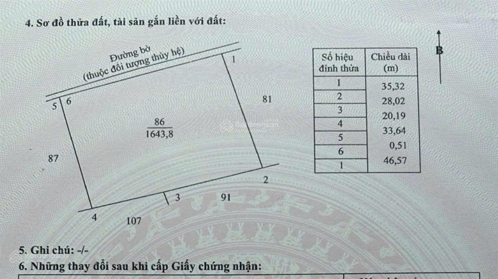 5700m2(600 tc) giá 31 tỷ đất cách ql 51 chỉ 300 m, cách cảng cái mép 2 km qh đường bên hông