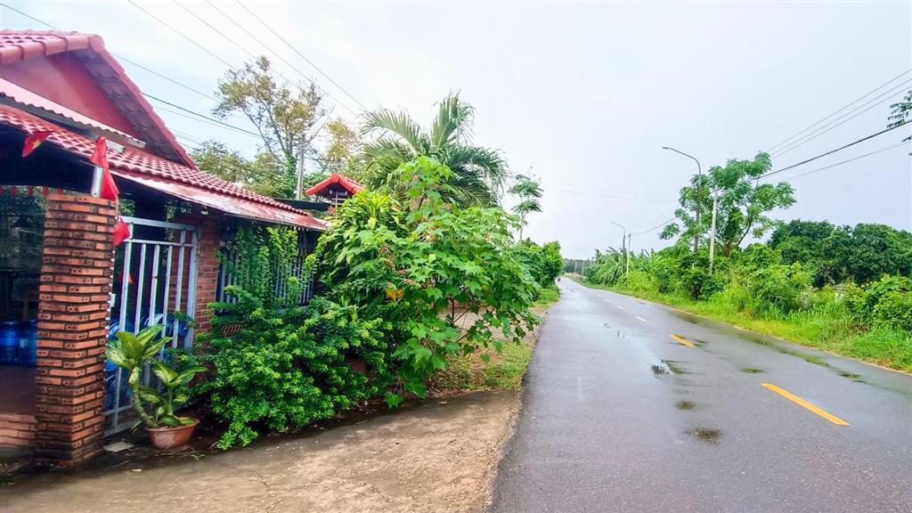 Giảm 3,48 tỷ có nhà vườn 2 mt gần dự án kcn cù bị dt1202 m2 đường nhựa láng lớn xà bang siêu đẹp