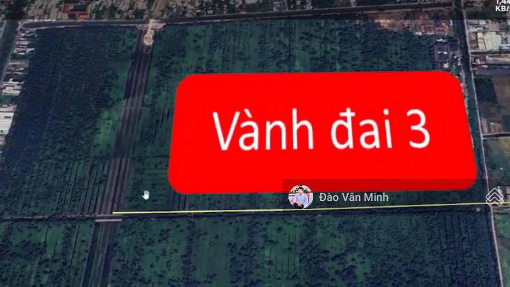 3090m2 giá 21 triệu/m2, đường song hành phan văn hớn chuẩn bị khởi công kết nối ql1a, vành đai 3