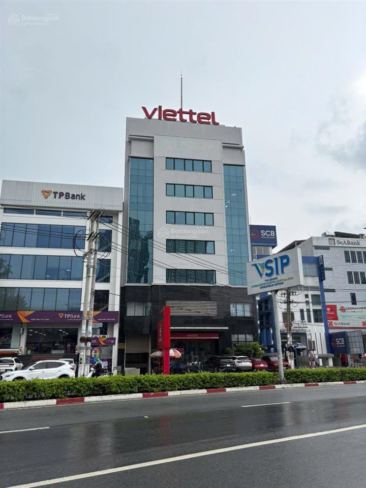 Cho thuê văn phòng 1000m2 tại tòa nhà vietel bình dương vị trí đắc địa