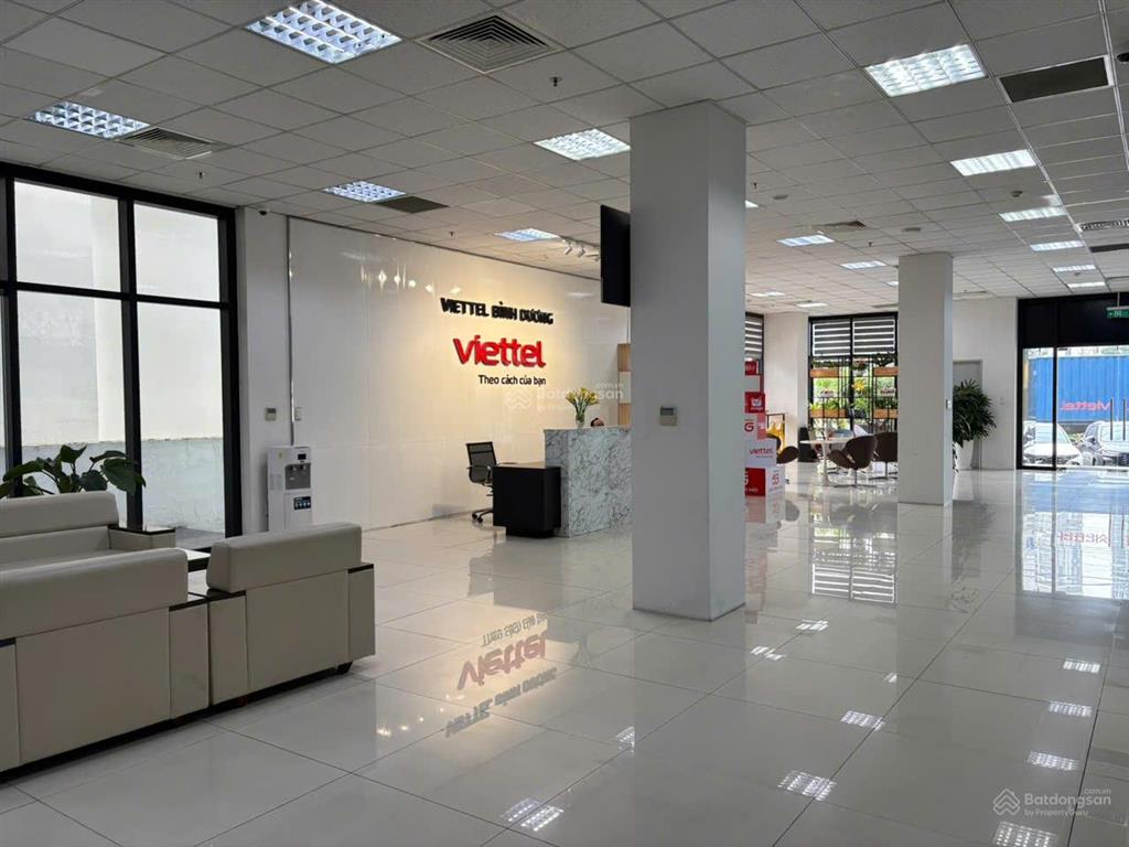 Cho thuê văn phòng 1000m2 tại tòa nhà vietel bình dương vị trí đắc địa