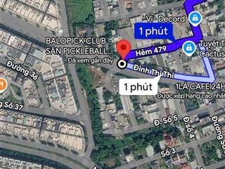 Chính chủ bán lô đất giá f0 cách cổng vạn phúc, hiệp bình 200m, bề ngang hiwn 5m cực đẹp