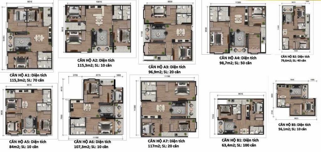 Bán căn hộ chung cư Hausman Premium Residences, dt= 117 m2, đường Lê Quang Đạo, Đại Mỗ