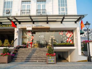 Cho thuê shophouse 45 triệu/sd 750m2 mặt đường đại lộ tây thăng long tại avenue garden, hà nội