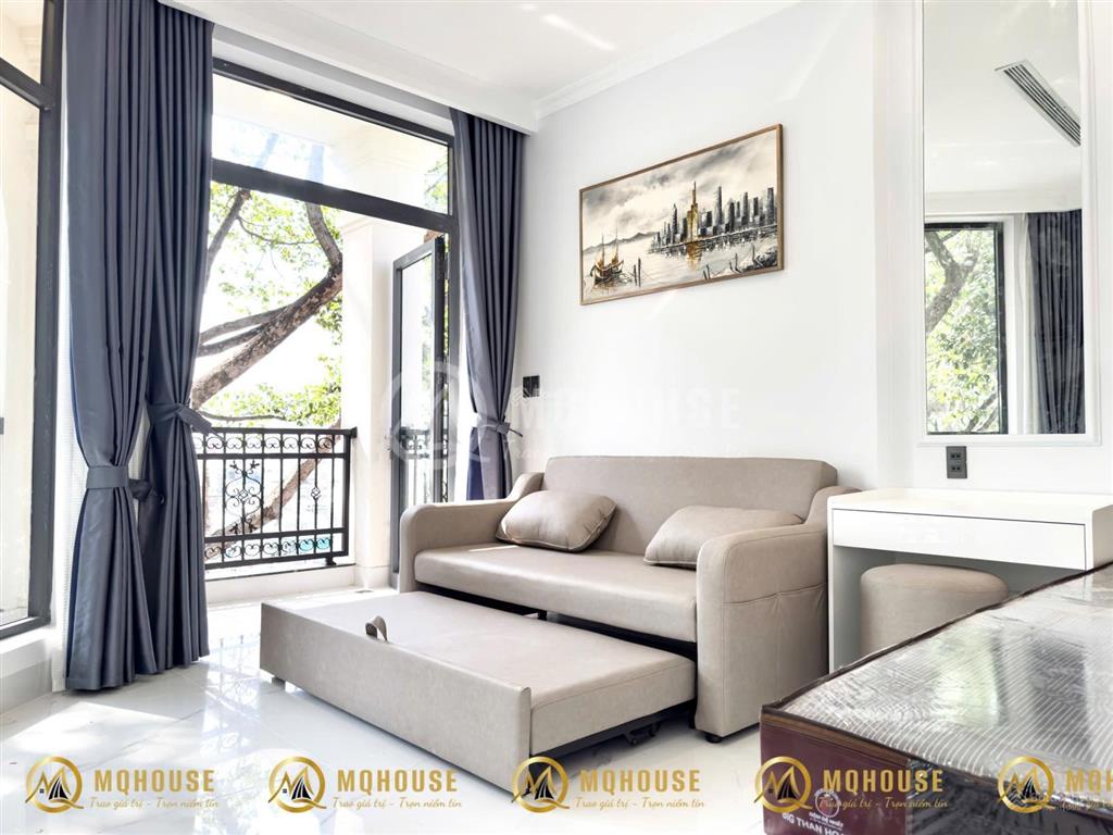 Chính chủ cho thuê căn hộ chung cư mini quận 1 (phòng ngủ ban công 50m2)