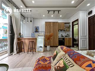 Cho thuê chung cư mini quận 10 ( phòng ngủ ban công  50m2 )
