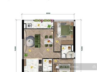 Bán căn hộ 2pn onsen 3, charmora city nha trang