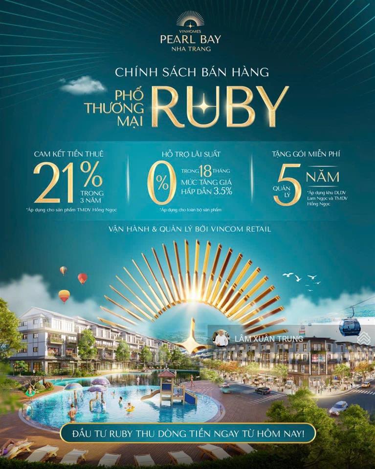 Căn độc quyền hồng ngọc đối diện marriott & ga cáp treo vinpearl vinhomes pearl bay