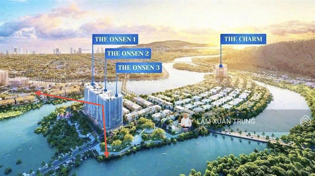 Bán căn 1pn + onsen 3 charmora city | view pháo hoa | giá f0 chủ đầu tư