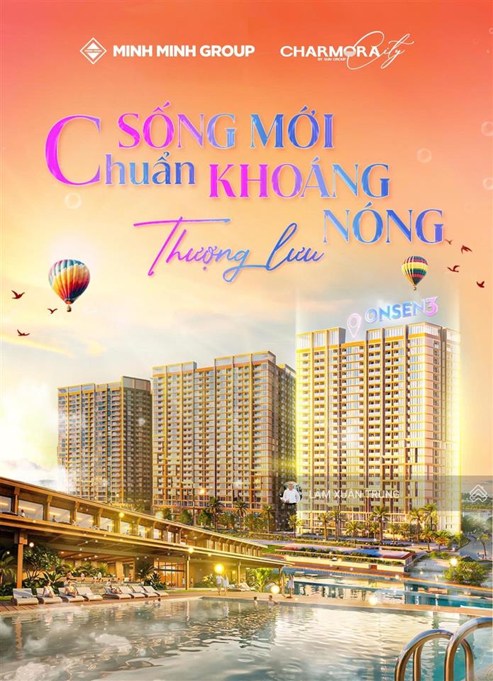Căn góc 2pn onsen 3 giá f0 chỉ 3,59 tỷ | ban công đông nam | view nội khu yên tĩnh