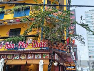 Bán nhà góc 2 mặt tiền hùng vương phố tây nha trang | đang cho thuê 120 triệu/tháng