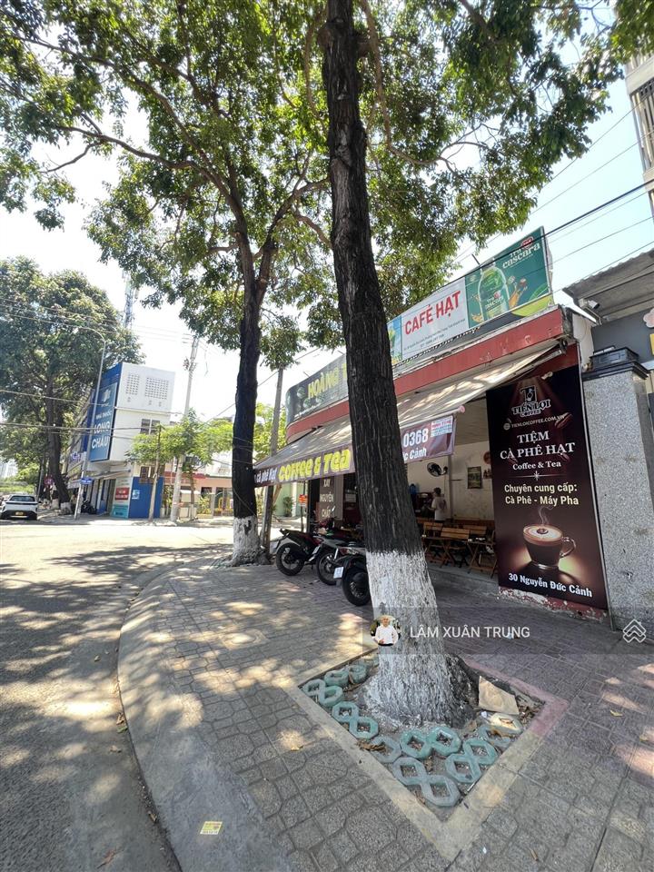 Bán đất góc 2 mặt tiền nguyễn đức cảnh phùng hưng, nha trang 221,2m đang cho thuê cafe