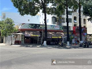 Bán đất góc 2 mặt tiền nguyễn đức cảnh phùng hưng, nha trang 221,2m đang cho thuê cafe