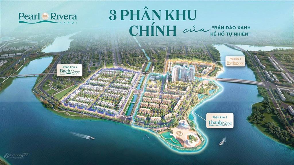 Liền kề  shophouse  biệt thự pearl rivera hà nội