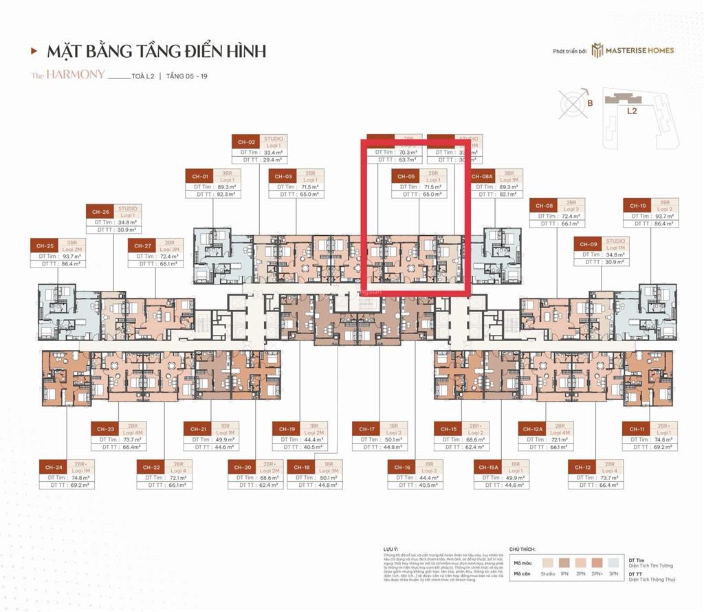 Bán 2pn lakeside view đẹp nhất dự án 71m2 5.350 tỷ vay ahls 70% đến t7/2027