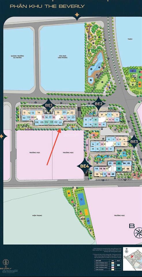 Giá sốc cắt lỗ sâu 2pn 2 ban công the beverly ocean park 1
