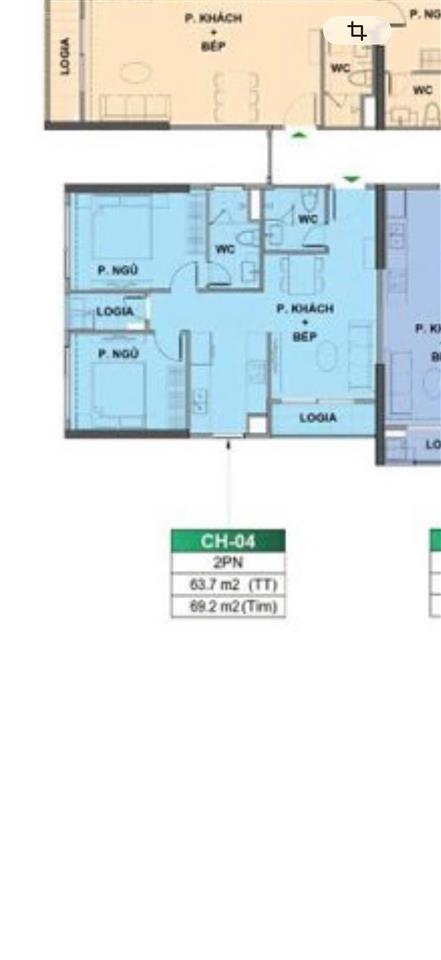 Giá sốc cắt lỗ sâu 2pn góc the london ocean park 1. 3,65 tỷ