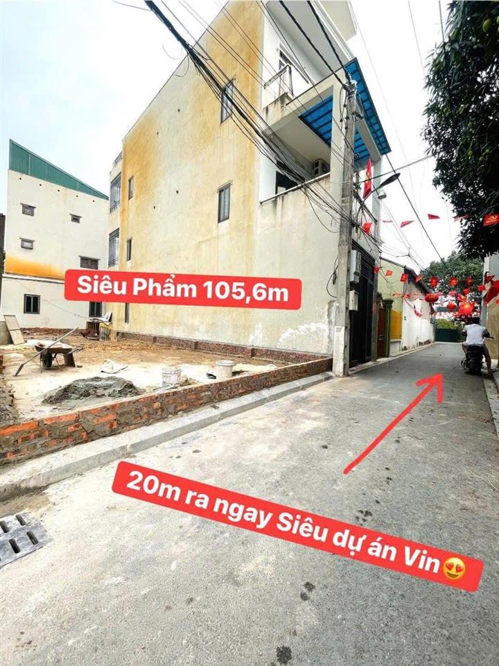 Bán đất bắc hồng 106m2, mt6m, 8.06 tỷ, đông anh, ô tô, gần trục chính.
+ vị trí khá gần với đấu giá