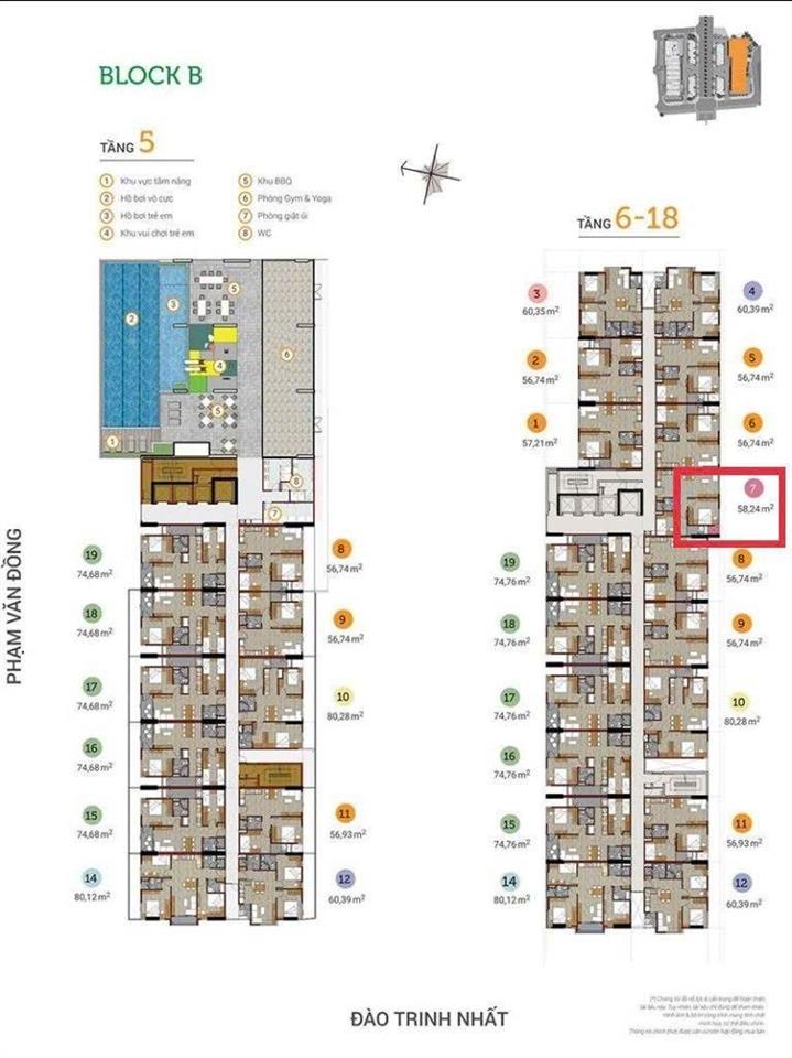 Căn hộ c/c flora novia mặt đường phạm văn đồng thủ đức block b. giá 3.2 tỷ 2 phòng ngủ