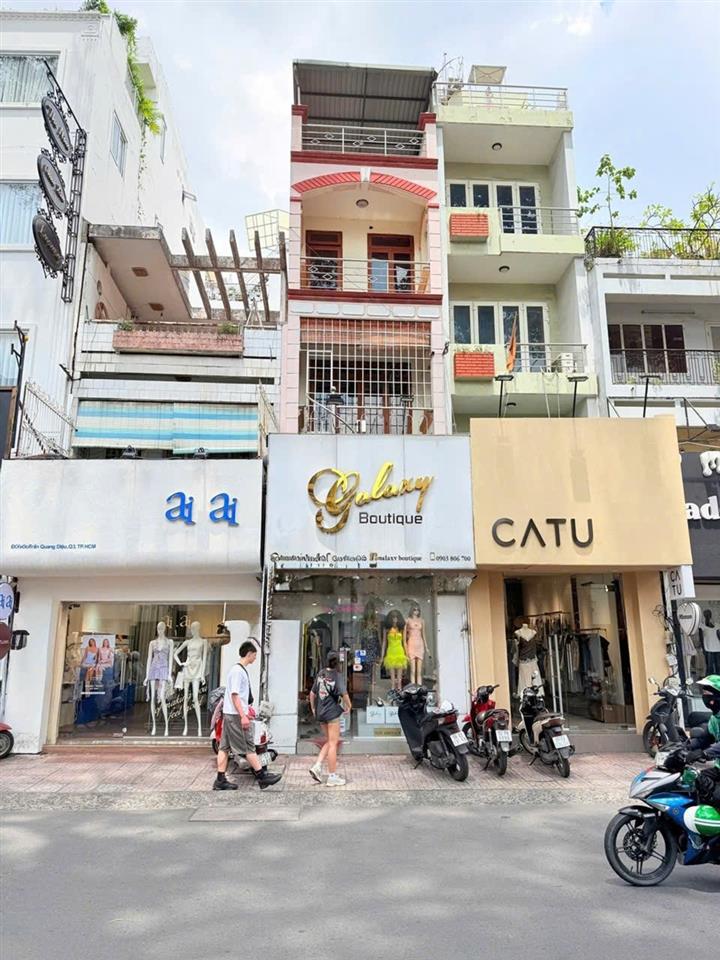 QUẬN 3: CHÍNH CHỦ 0938676685 BÁN NHÀ 5 TẦNG MẶT TIỀN TRẦN QUANG DIỆU, P.NHIÊU LỘC- PHỐ