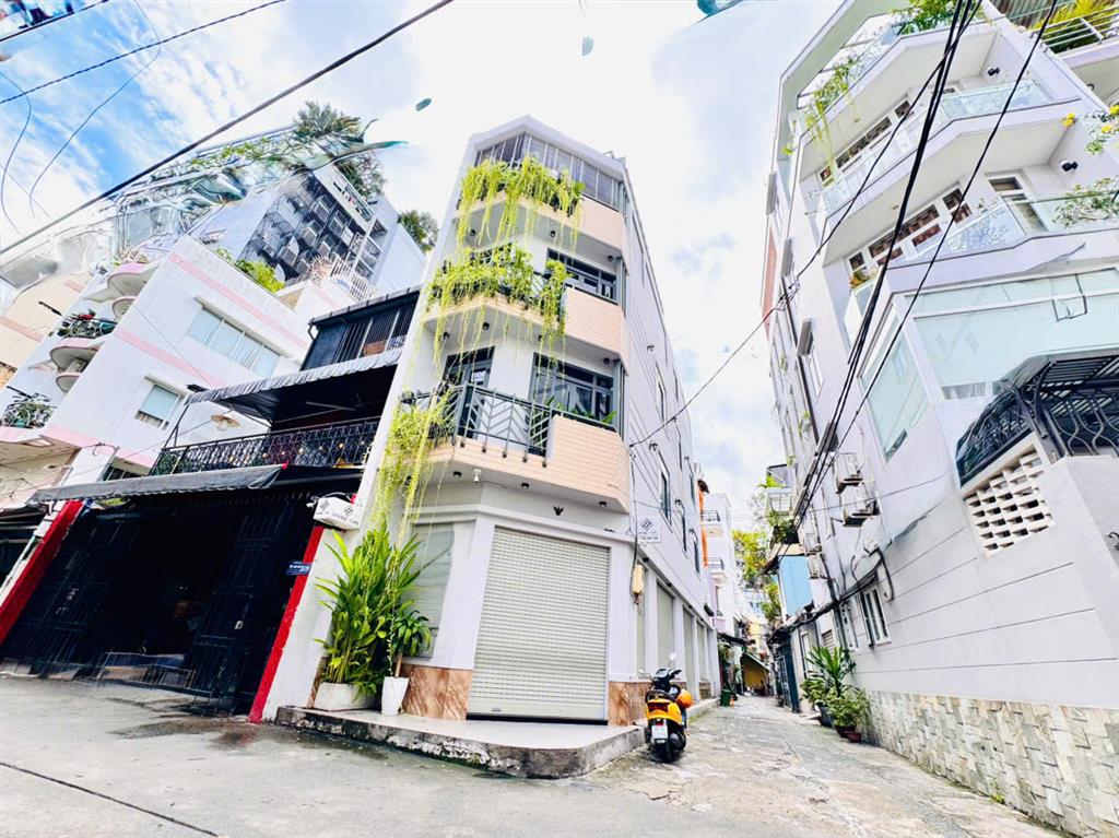 QUẬN 1: CHÍNH CHỦ 0938676685 BÁN CHDV 5 TẦNG CĂN GÓC 2 MẶT TIÈN HXH TÔN THẤT TÙNG- DT